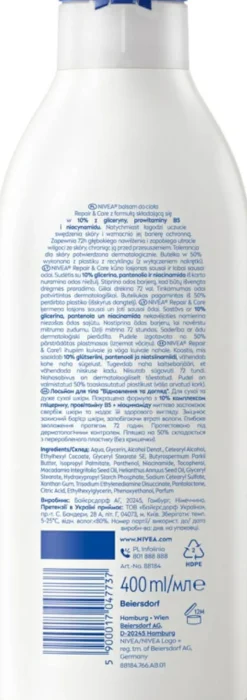 Feuchtigkeitsspendende Körperlotion für sehr trockene Haut