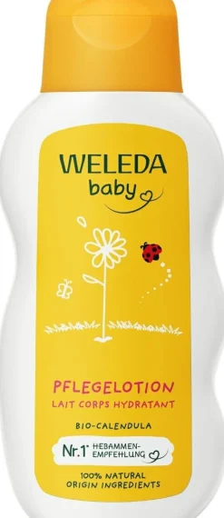 Feuchtigkeitsspendende Körperlotion mit Ringelblume für Kinder