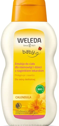 Feuchtigkeitsspendende Körperlotion mit Ringelblume für Kinder