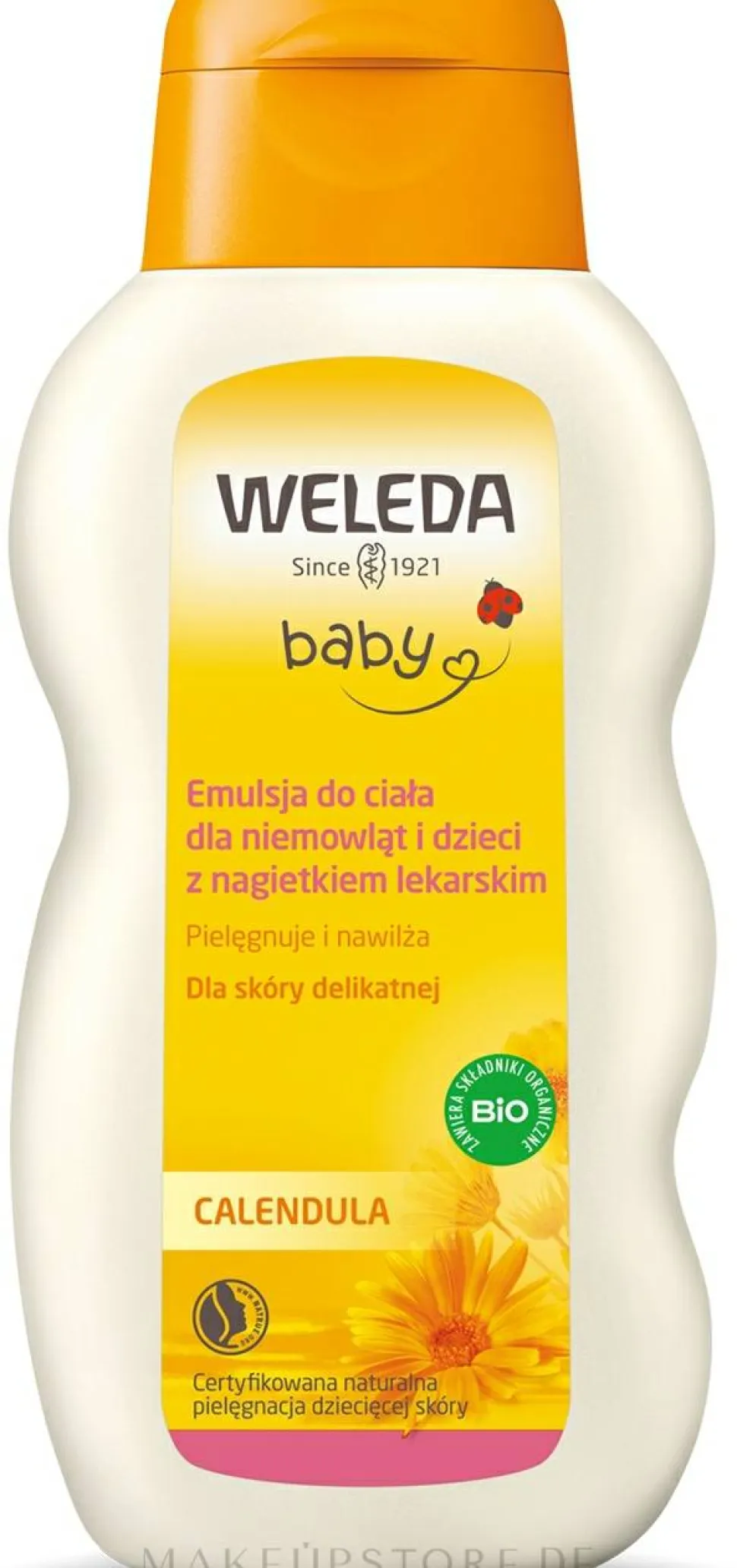 Feuchtigkeitsspendende Körperlotion mit Ringelblume für Kinder