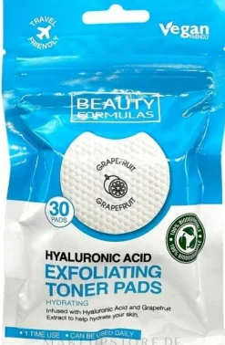 Feuchtigkeitsspendende Peeling-Pads mit Hyaluronsäure