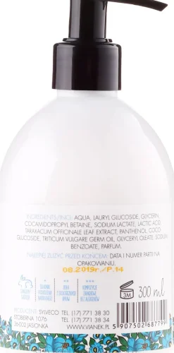 Feuchtigkeitsspendendes Gel für die Intimhygiene mit Löwenzahnextrakt