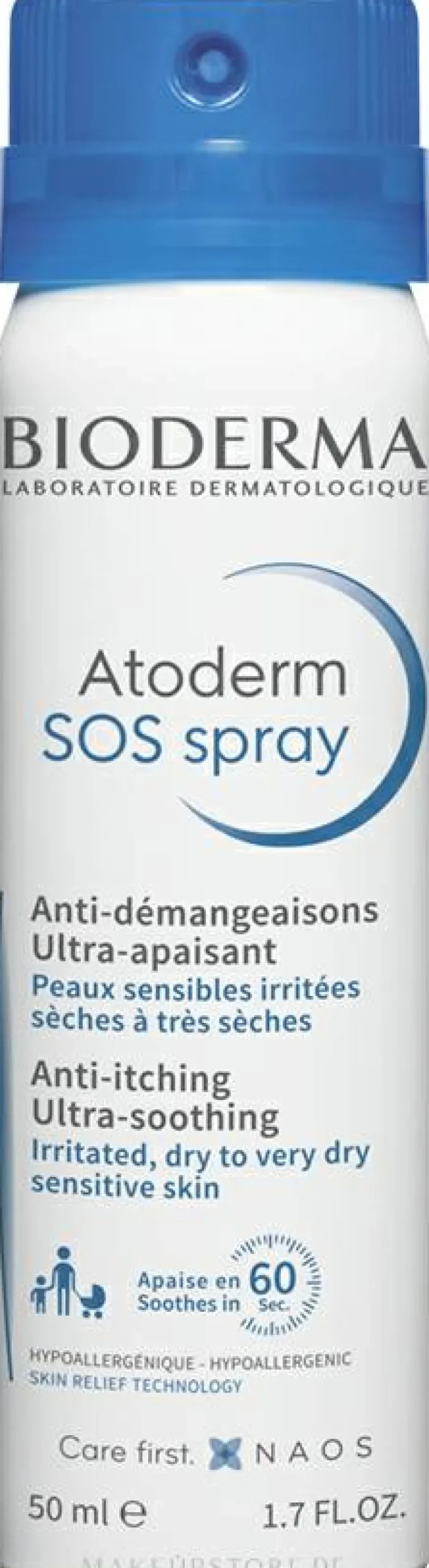 Feuchtigkeitsspendendes Gesichtsspray mit Ambora- und Grünteeextrakt gegen Juckreiz