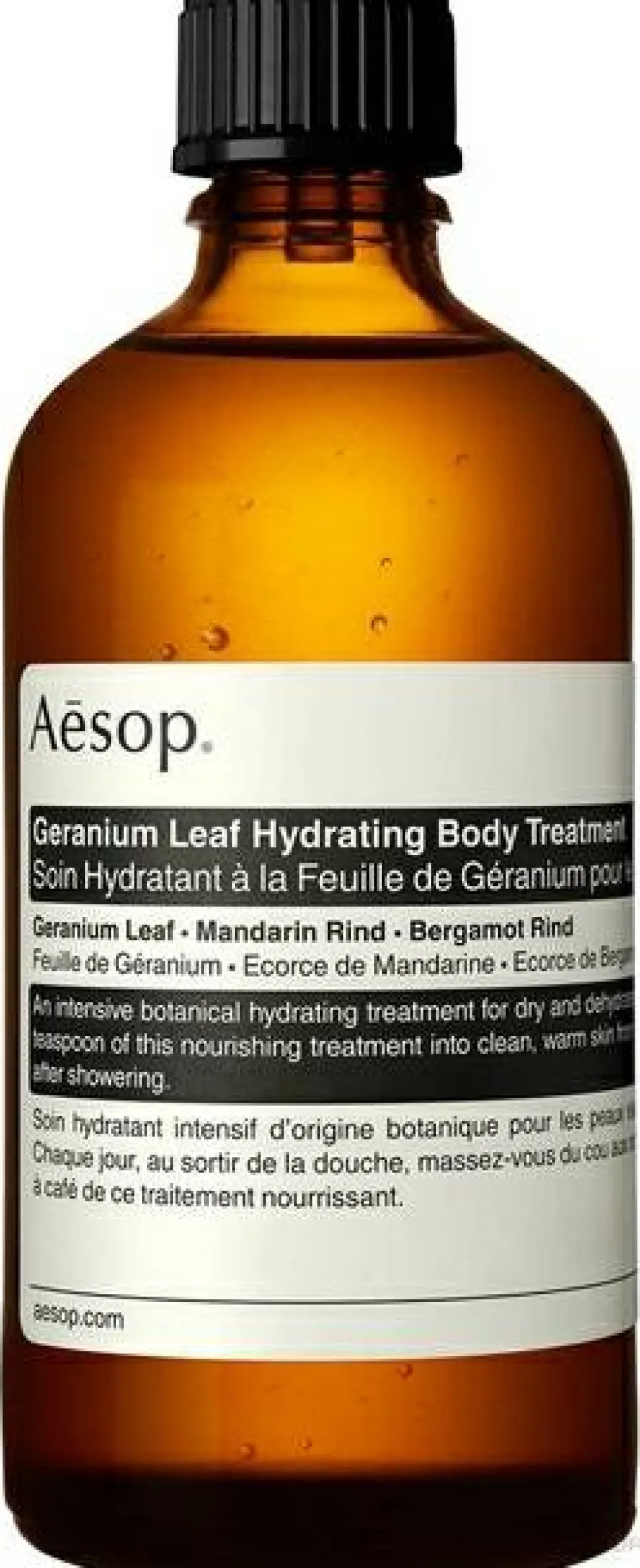 Feuchtigkeitsspendendes Körperöl Geranium