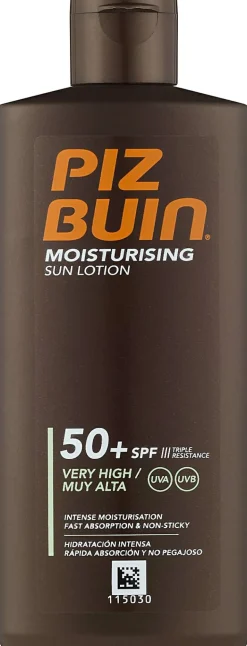 Feuchtigkeitsspendende Sonnenschutzlotion SPF 50