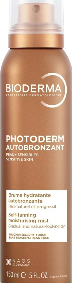 Feuchtigkeitsspendendes Selbstbräunungsspray