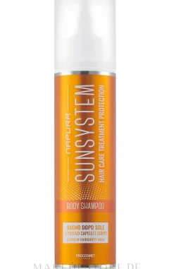 Feuchtigkeitsspendendes Shampoo für Haare und Körper nach der Sonne