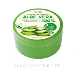 Feuchtigkeitsspendendes und beruhigendes Gesichtsgel mit Aloe Vera