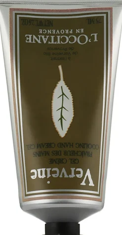 Feuchtigkeitsspendendes und erfrischendes Handcreme-Gel mit Bio Verbene-Extrakt