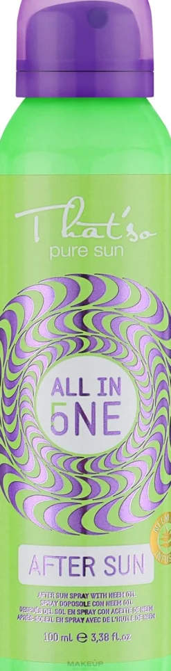 Feuchtigkeitsspendendes und heilendes After Sun Spray mit Neemöl