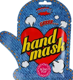 Feuchtigkeitsspendende und beruhigende Handmaske in Handschuh-Form mit Sheabutter