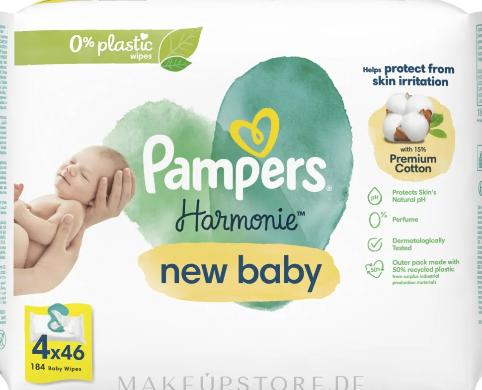 Feuchttücher für Babys 4x46 St.