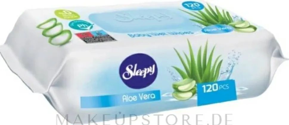 Feuchttücher mit Aloe Vera 120 St.
