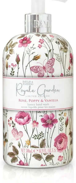 Flüssige Handseife Rose Poppy & Vanilla