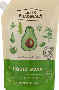 Flüssigseife Aloe Vera und Avocado (Doypack)
