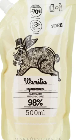 Flüssigseife Zimt und Vanille