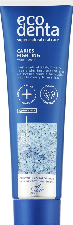 Fluoridfreie Anti-Karies Zahnpasta