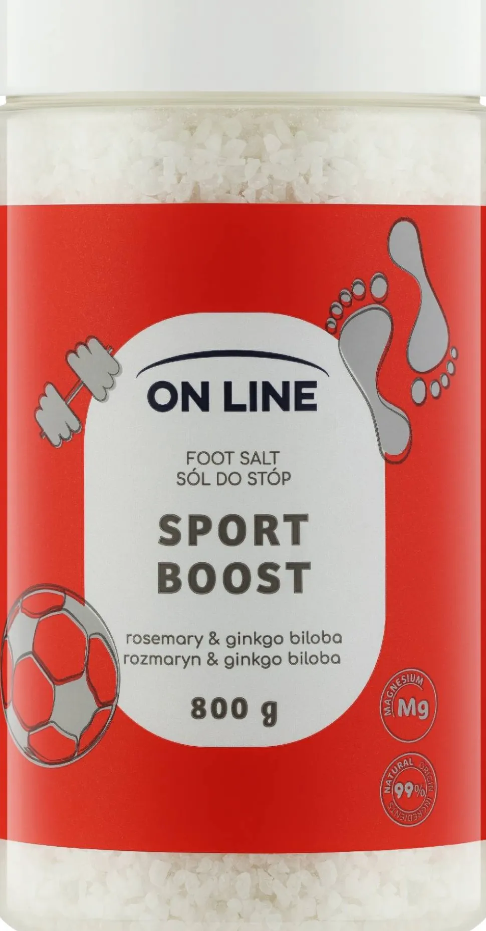 Füßsalz für Sportler
