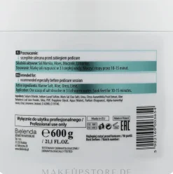 Fußbadesalz aus dem Toten Meer mit Limette und Minze