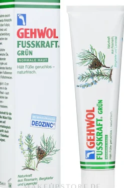 Fußbalsam für geruchslose und naturfrische Füße und normale Haut
