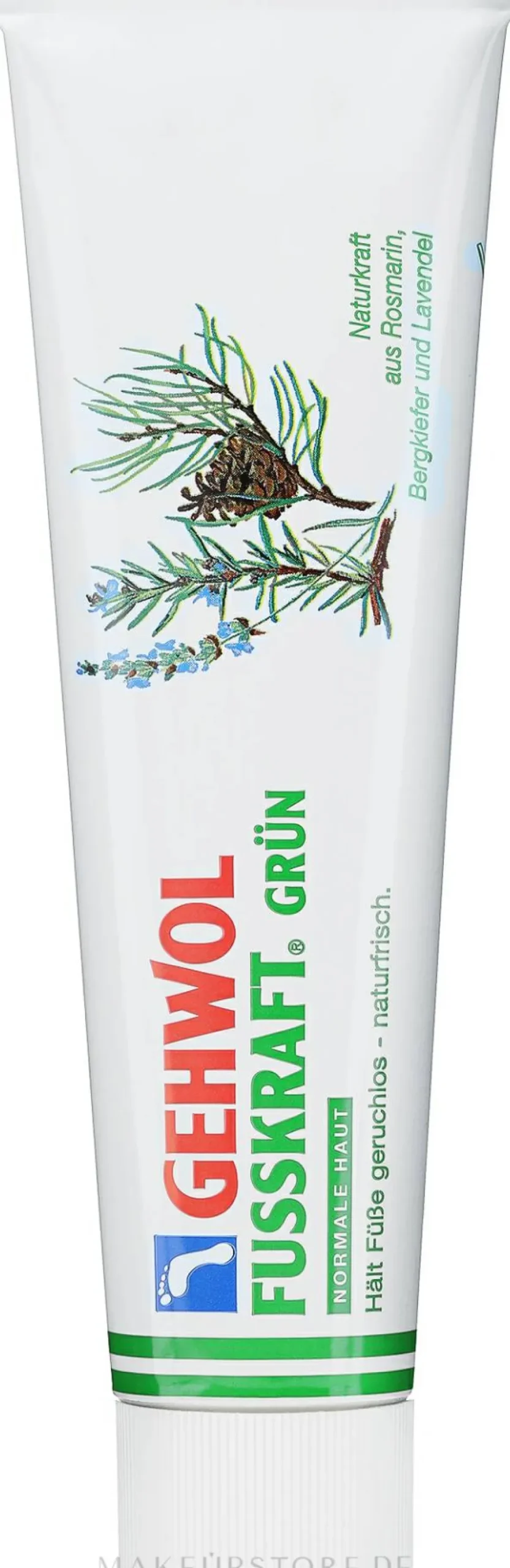Fußbalsam für geruchslose und naturfrische Füße und normale Haut