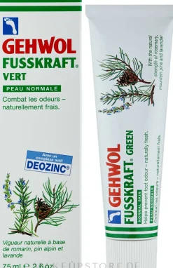 Fußbalsam für geruchslose und naturfrische Füße und normale Haut