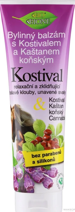 Fußbalsam mit Kastanien-, Beinwell- und Hanföl