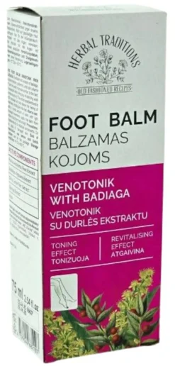 Fußbalsam 'Venotonik mit Badyaga'