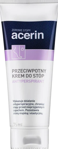 Fußcreme Antitranspirant