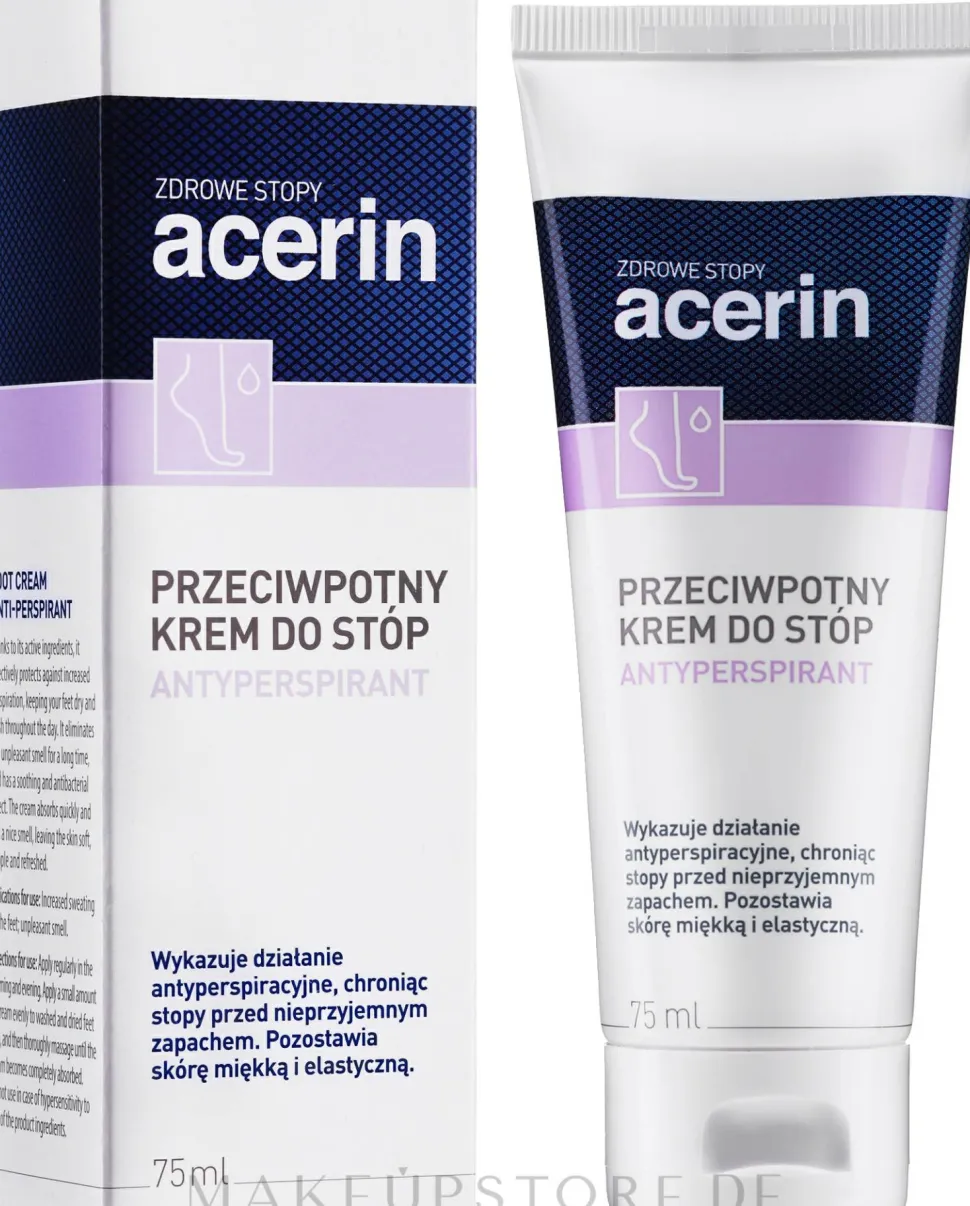 Fußcreme Antitranspirant