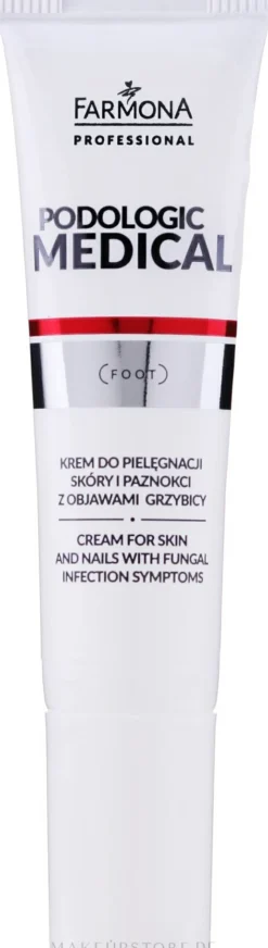 Fußcreme für Haut und Nägel gegen Fußpilz-Symptome