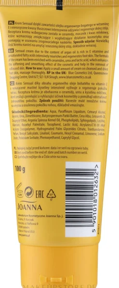 Fußcreme mit Arganöl
