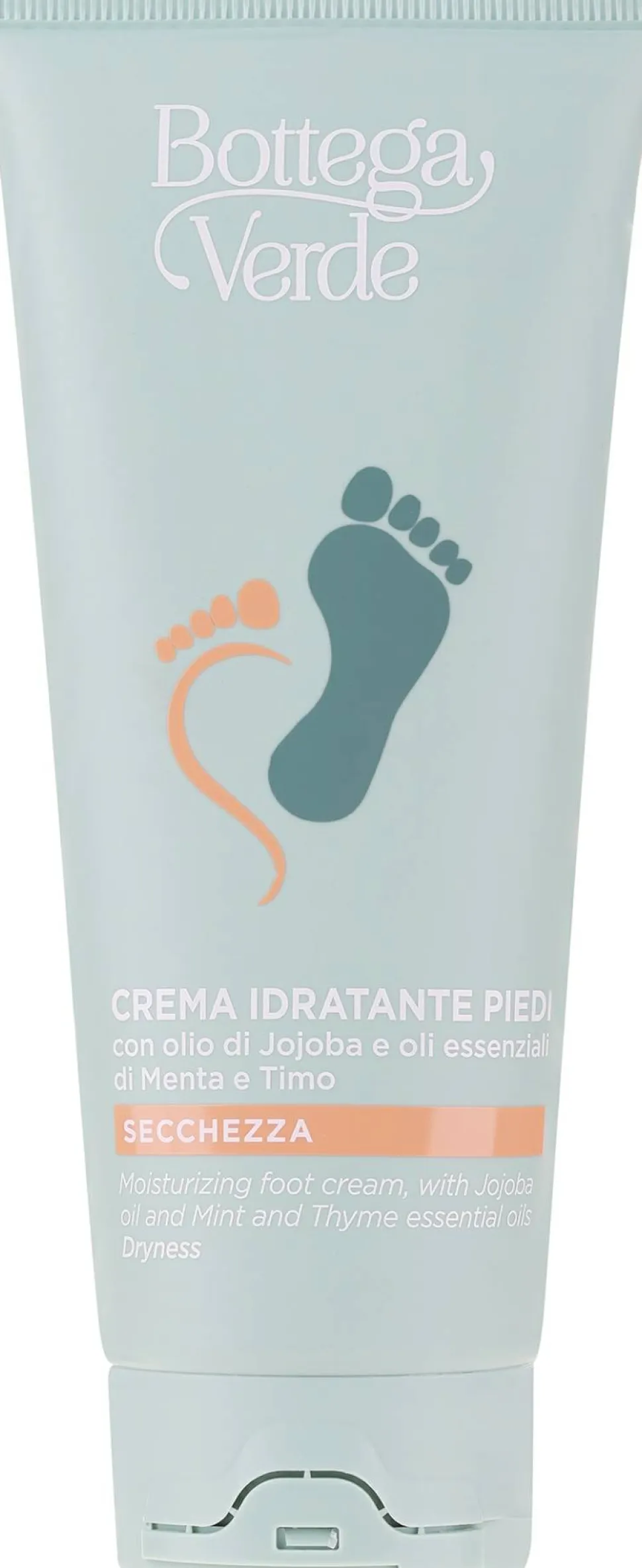 Fußcreme mit Jojobaöl, Minz- und Thymianöl