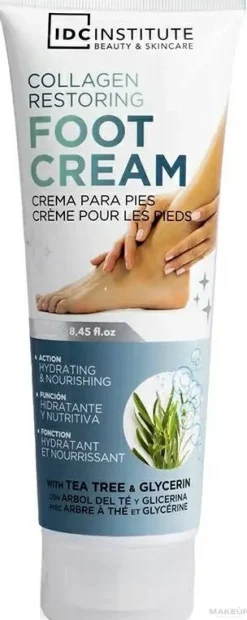 Fußcreme mit Kollagen