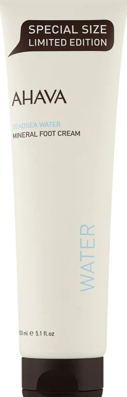 Fußcreme mit Mineralien aus dem Toten Meer