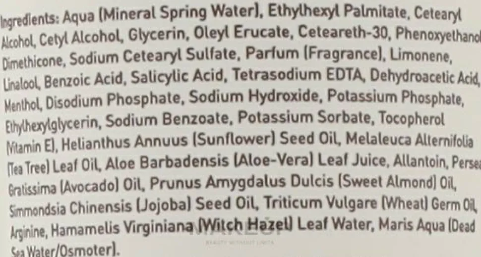 Fußcreme mit Mineralien aus dem Toten Meer