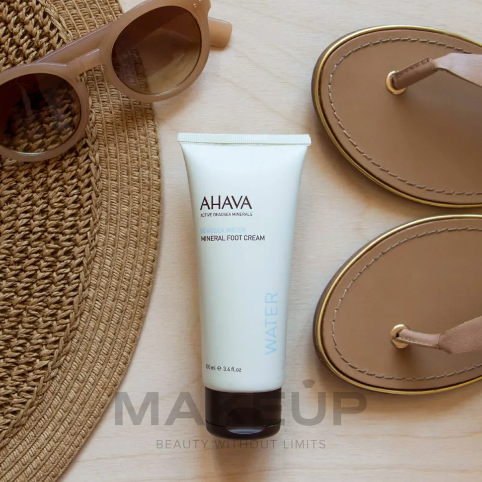 Fußcreme mit Mineralien aus dem Toten Meer