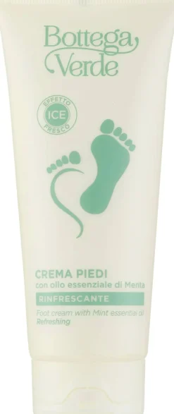 Fußcreme mit Pfefferminzöl