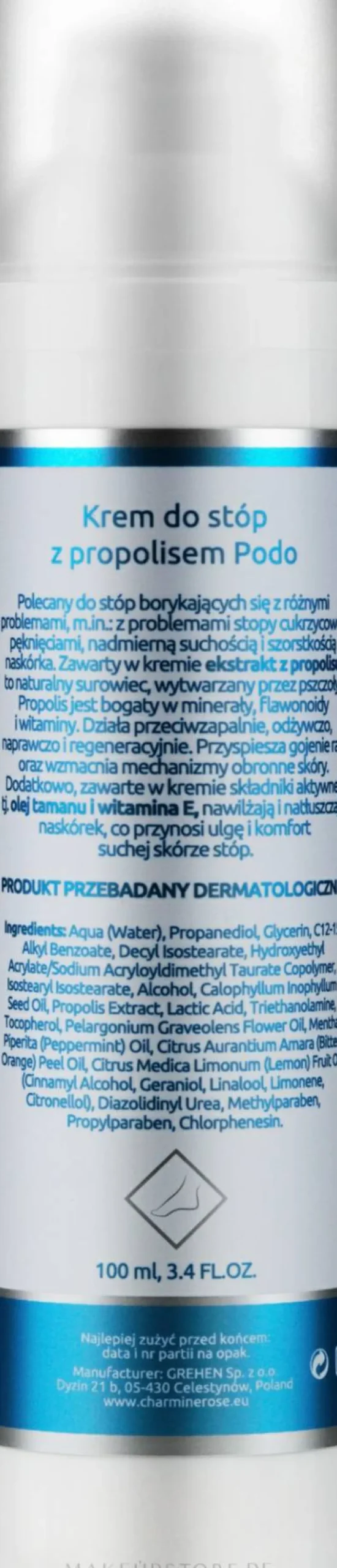 Fußcreme mit Propolis