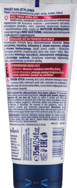 Fußcreme mit Salicylsalbe