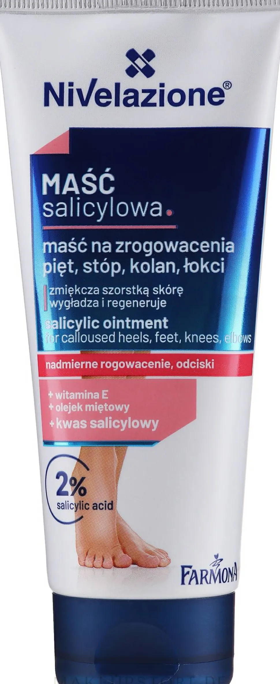 Fußcreme mit Salicylsalbe