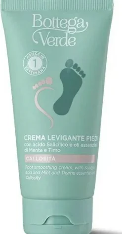 Fußcreme mit Salicylsäure, Pfefferminz- und Thymianöl