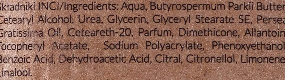 Fußcreme mit 15% Sheabutter
