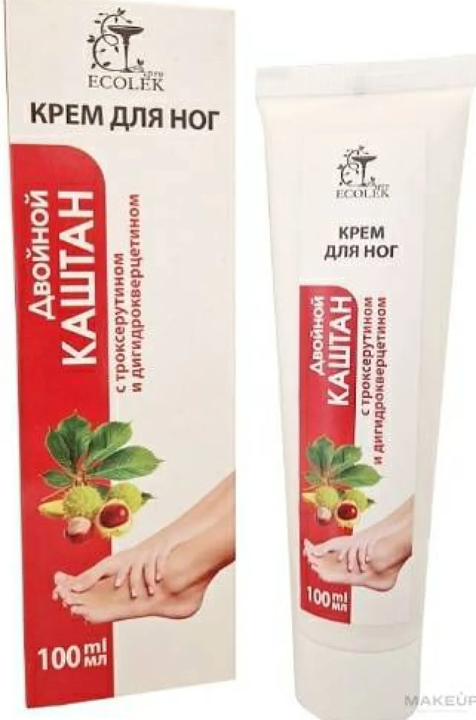 Fußcreme mit Troxerutin und Dihydroquercetin