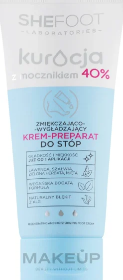 Fußcreme mit Urea 40%