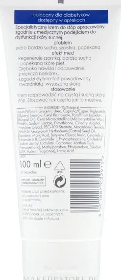 Fußcreme mit 15% Urea
