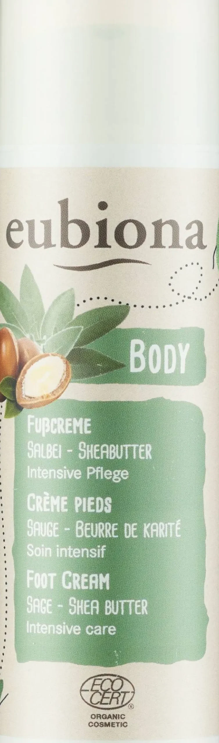 Fußcreme 'Salbei und Sheabutter'