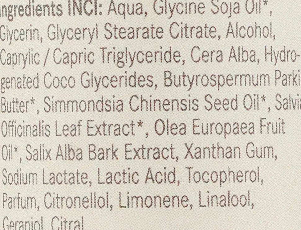 Fußcreme 'Salbei und Sheabutter'