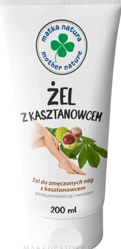 Fußgel mit Rosskastanie