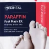 Fußmaske für rissige Fersen mit Paraffin
